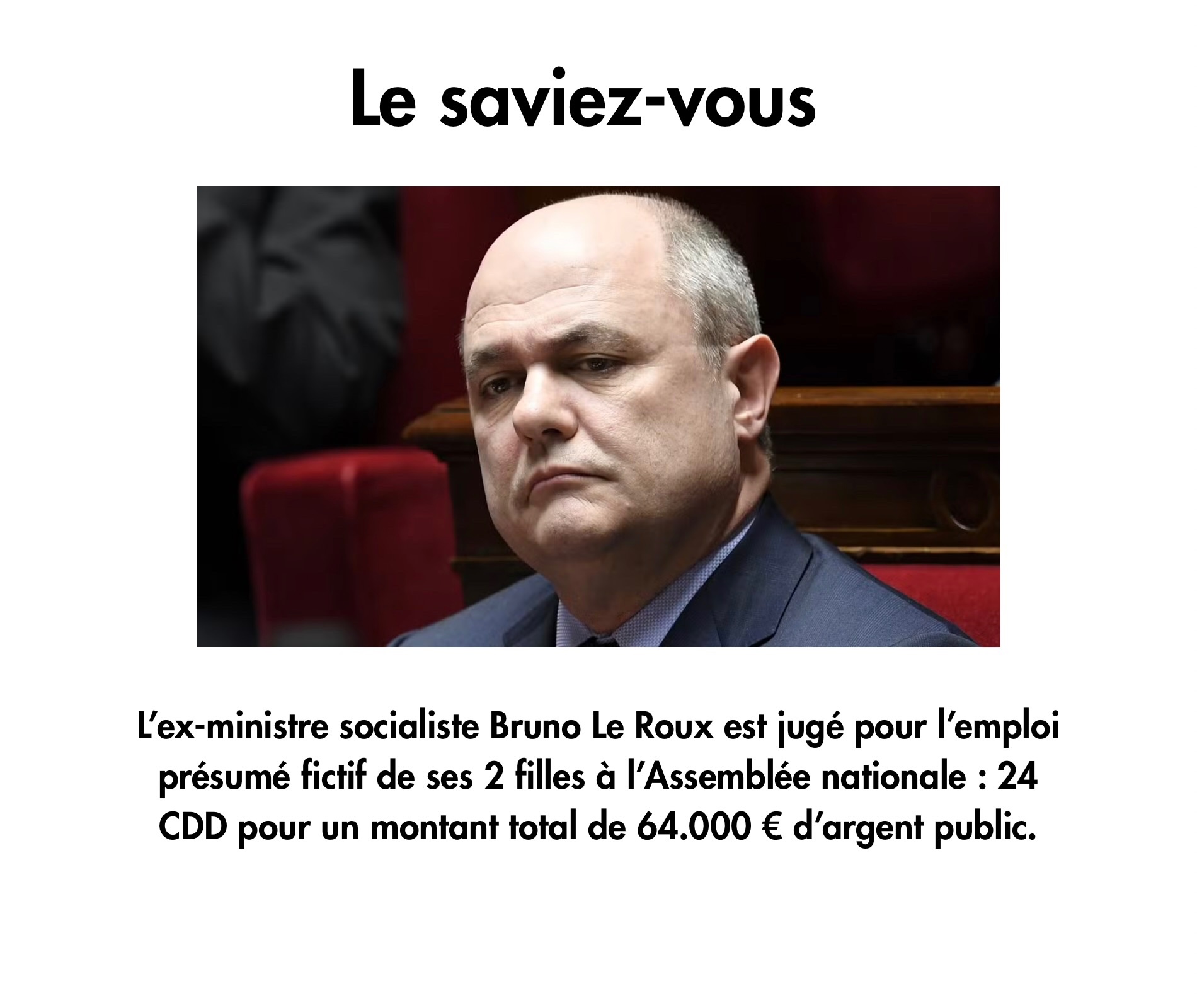 Le saviez vous