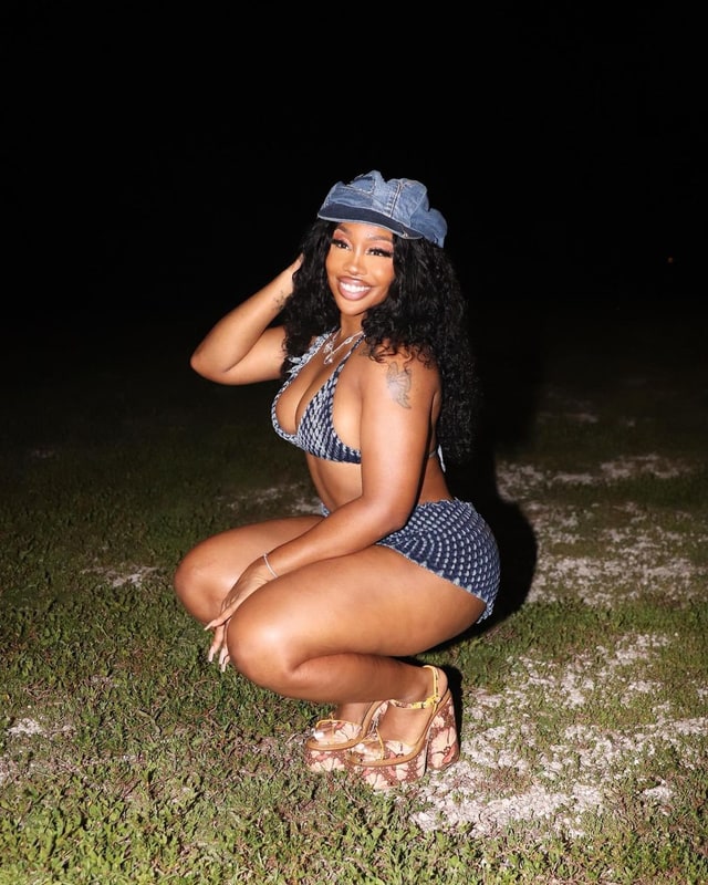 Sza Denim Outfit Chatty Chums