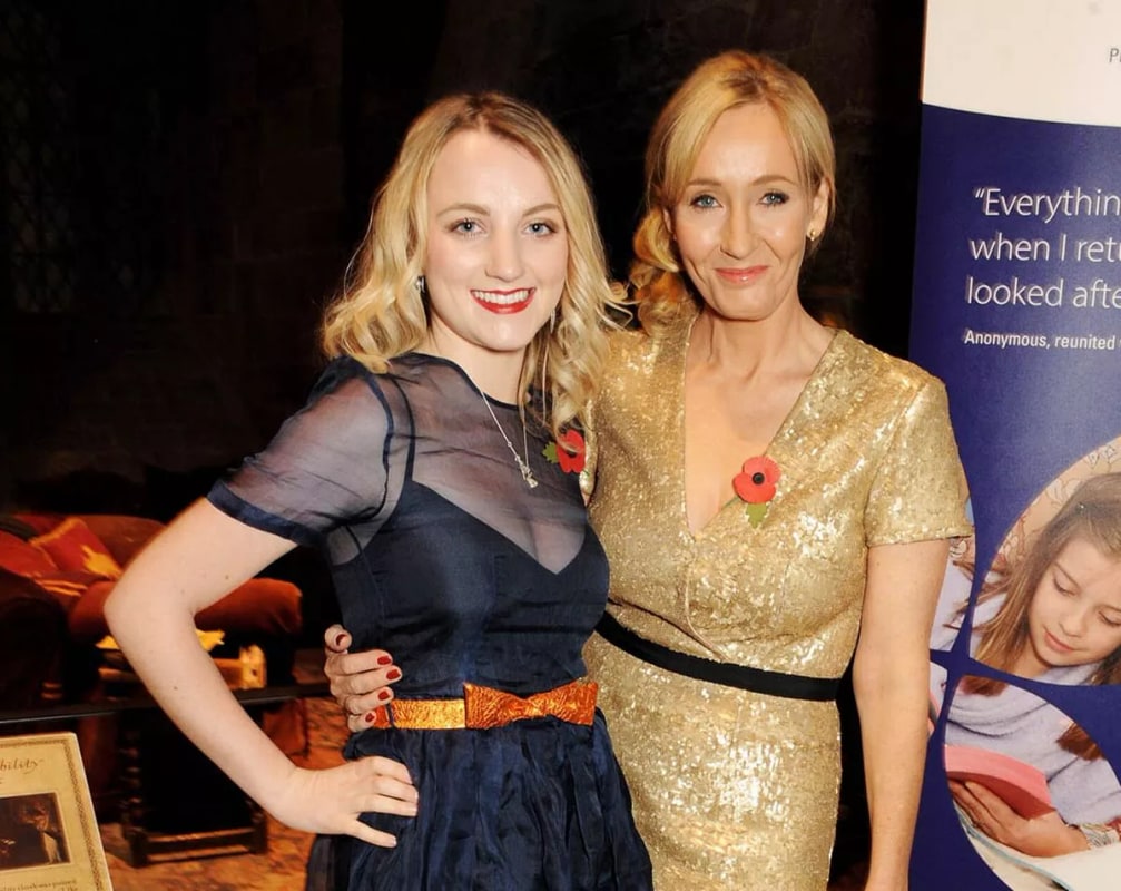 Evanna Lynch L And Jk Rowling Attend The Lumos Fundraising Event Hosted By Jk Rowling