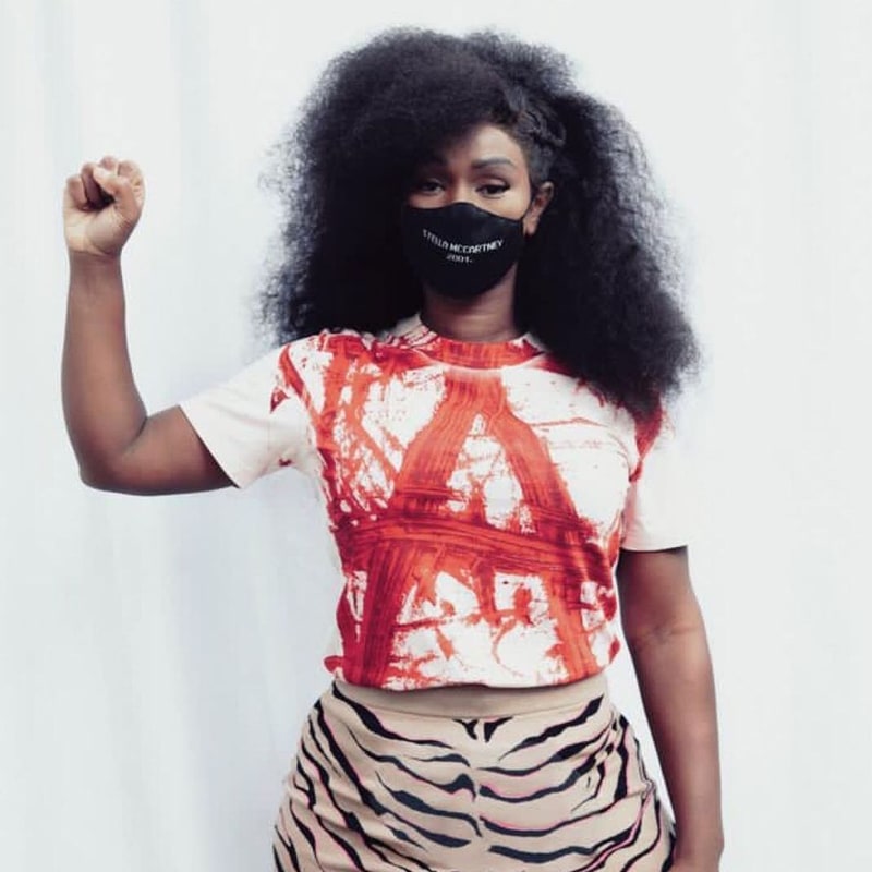 Assa Traore Heroine De La Nouvelle Collection De Stella Mccartney