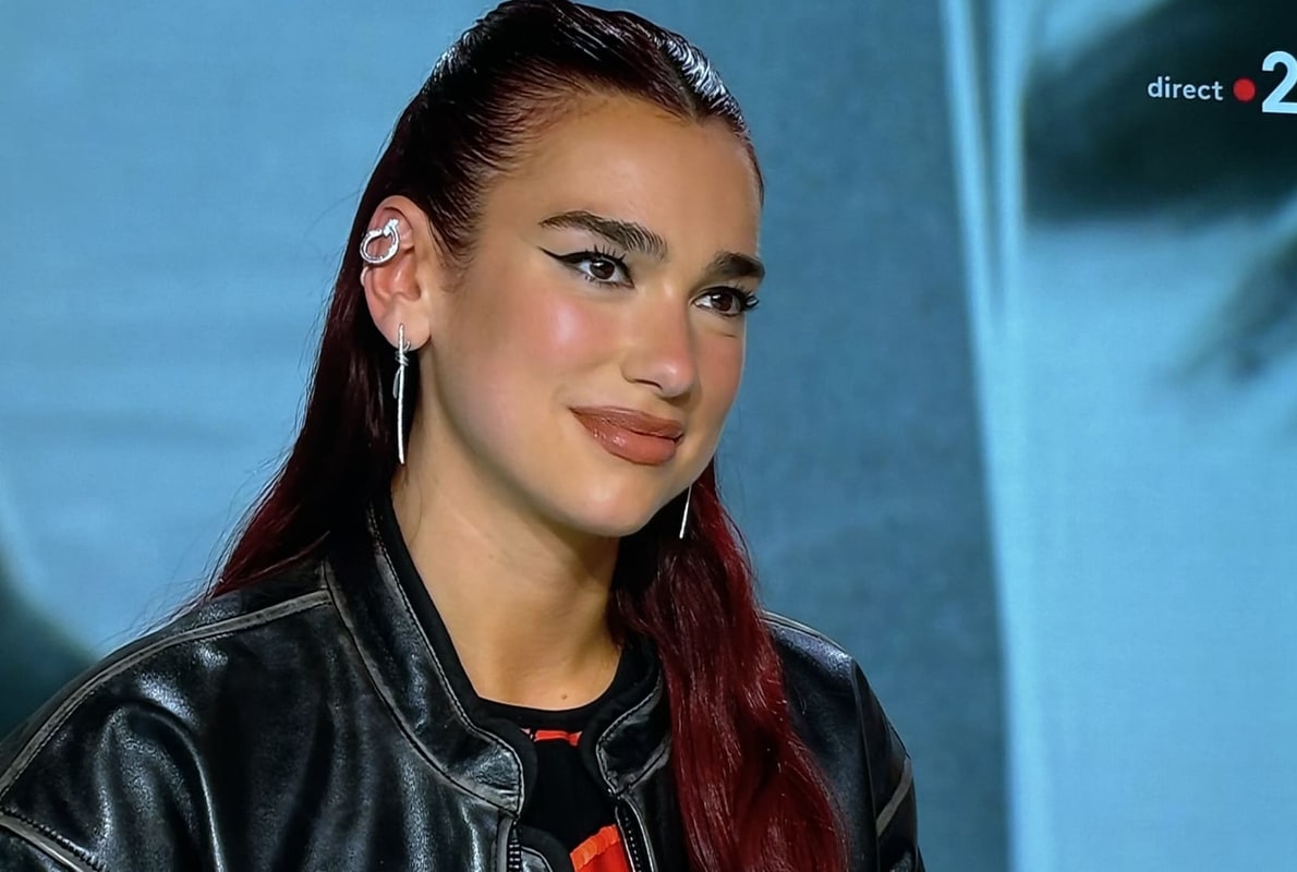 Dua Lipa sur France 2