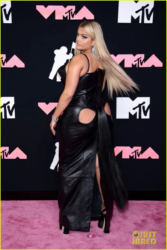 Bebe Rexha Attends Vmas Ass Cheek Dress 05