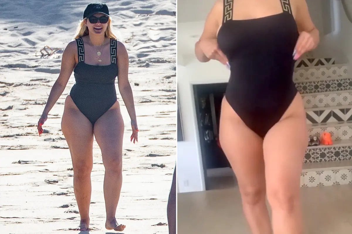 Bebe Rexha Bathing Suit